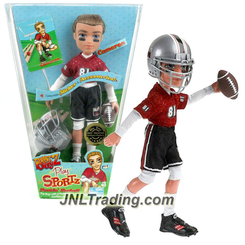 MGA Entertainment Bratz Boyz Play Sportz Series 10 Inch Doll Set - Fumblin' Football CAMERON with Helmet and Football