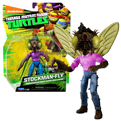 Playmates Year 2014 Nickelodeon Teenage Mutant Ninja Turtles 5 Inch Tall Action Figure - Turflytle's Ultimate Super Hero Enemy STOCKMAN-FLY