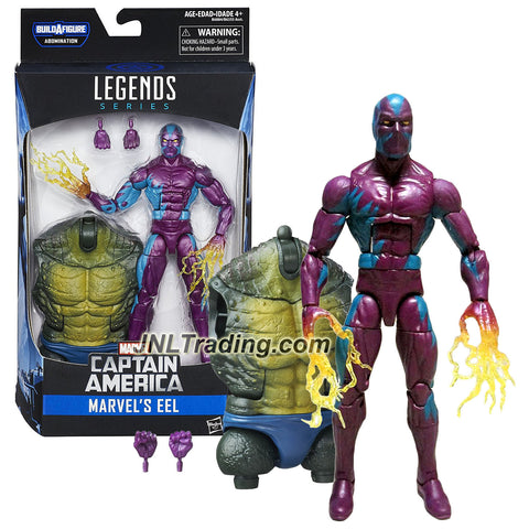 Hasbro Year 2015 Marvel Legends Abomination Series 6-1/2 Inch Tall Figure - MARVEL'S EEL with Extra Hands and Abomination's Abdomen