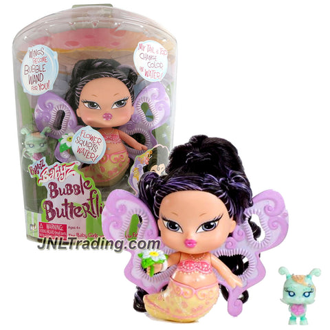 MGA Entertainment Bratz Babyz Bubble Butterfliez Series 5 Inch Doll - JADE with Flower that Squirts Water and Blue Fairy