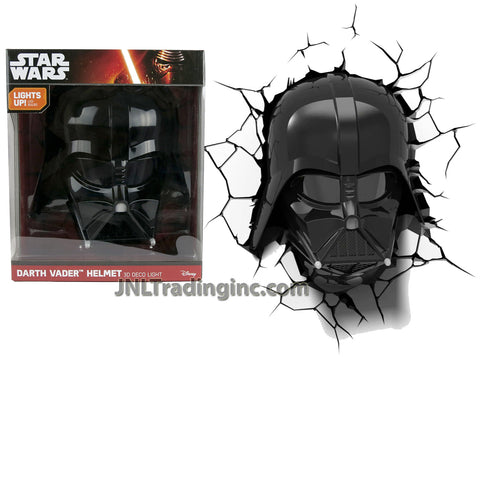 3DLightFX Star Wars Series Battery Operated 3D Deco Night Light : DARTH VADER Helmet with Light Up LED Bulbs