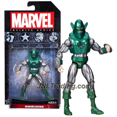 Marvel Year 2013 Infinite Series 4-1/2 Inch Tall Action Figure - David Cannon aka WHIRLWIND