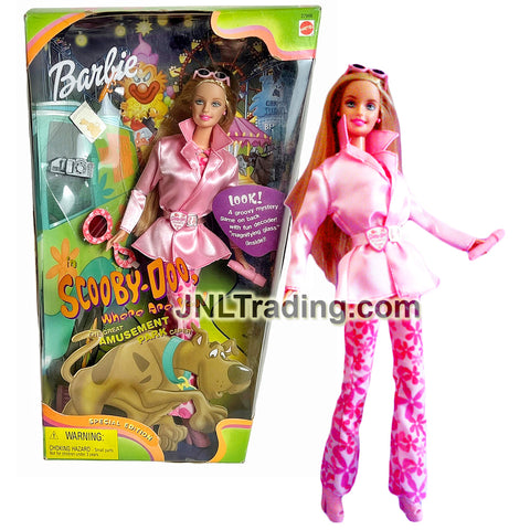 Year 2000 Barbie Scooby-Doo Series 12 Inch Doll - The Great Amusement Park Caper DAPHNE with Camera, Flashlight, Magnifying Glass, Hairbrush & Pencil