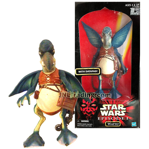 Star Wars Episode 1 Fully Poseable with Authentically Styled Outfit and Accessories 8 Inch Tall Action Figure - Watto with Datapad
