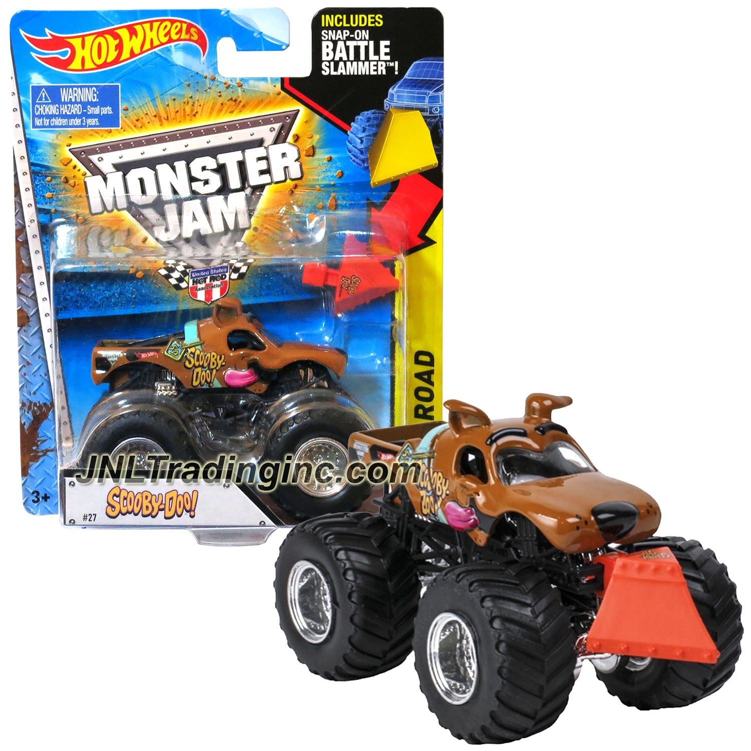中古】「非常に良い」Scooby Doo Monster Jam Off Road Truck By Hot