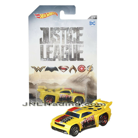 Year 2017 Hot Wheels DC Justice League Series 1:64 Die Cast Car #7 of 7 - BASSLINE
