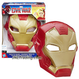 Hasbro Year 2015 Marvel Captain America Civil War Series Electronic TECH FX IRON MAN MASK with Lights and Phrases