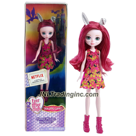 Mattel Year 2015 Ever After High Dragon Games Series 8 Inch Doll - Forest Pixies HARELOW (DHG00)