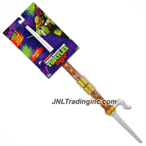 Playmates Year 2013 Teenage Mutant Ninja Turtles Dojo 12 Inch Long Soft Foam Weapon Set - RAPHAEL'S PAIR OF SAIS