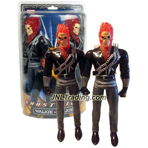 MGA Entertainment Year 2006 Marvel Series Real Working 12 Inch Tall Action Figure Walkie-Talkies : GHOST RIDER (1 PAIR)