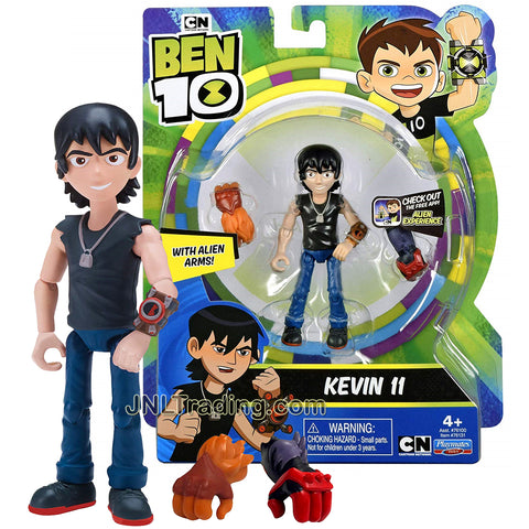 Year 2018 Cartoon Network Ben Tennyson 10 Series 4 Inch Tall Figure - Kevin 11 with Alien Arms