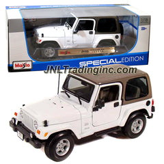 Maisto マイスト/Jeep(ホワイト)/46629/ABランク/19【中古】の