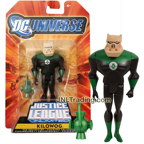 Mattel Year 2008 DC Universe Justice League Unlimited Fan Collection Series 4-1/2 Inch Tall Action Figure - KILOWOG with Green Lantern