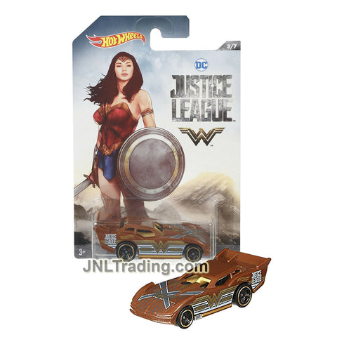 Year 2017 Hot Wheels DC Justice League Series 1:64 Die Cast Car #3 of 7 - MAXIMUM LEEWAY Wonder Woman