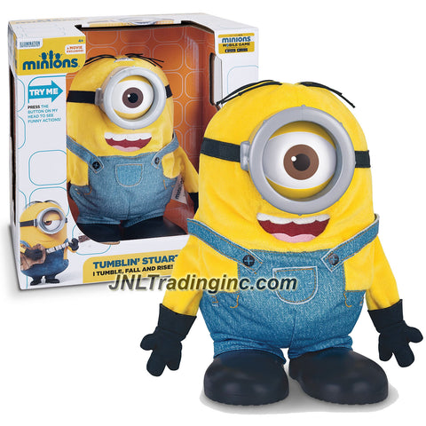 Illumination Entertainment Minions Movie Exclusive 9 Inch Tall Electronic Figure - TUMBLIN' STUART with Movie Voice and Talk/Respond to Your Voice