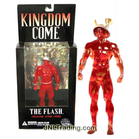 DC Direct Year 2004 DC Comics Alex Ross "Kingdom Come" Comic Series 7-1/2 Inch Tall Collector Action Figure - THE FLASH with Wing Helmet