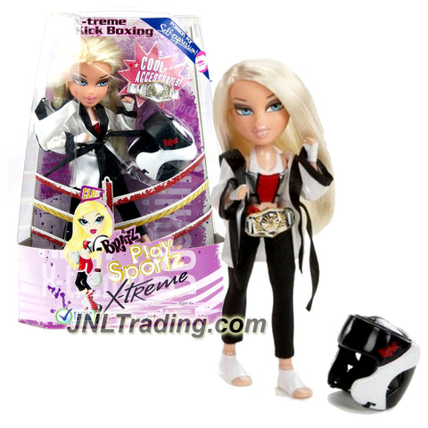 MGA Entertainment Bratz Play Sportz X-treme Series 10 Inch Doll - CLOE In Kick Boxing with Champion Belt and Sparring Helmet