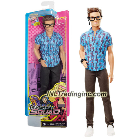 Mattel Year 2015 Barbie Spy Squad Series 12 Inch Doll - Ken as LAZLO (DHF19) with Watch and Techie Glasses