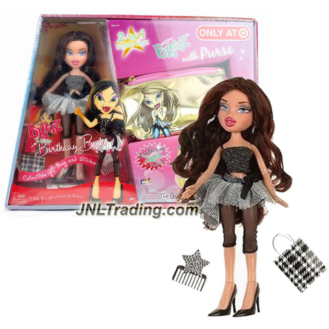 MGA Entertainment Bratz Birthday Bash Series 10 Inch Doll - PHOEBE with Earrings, Shopping Bag and Comb Plus Exclusive Bratz Purse for You