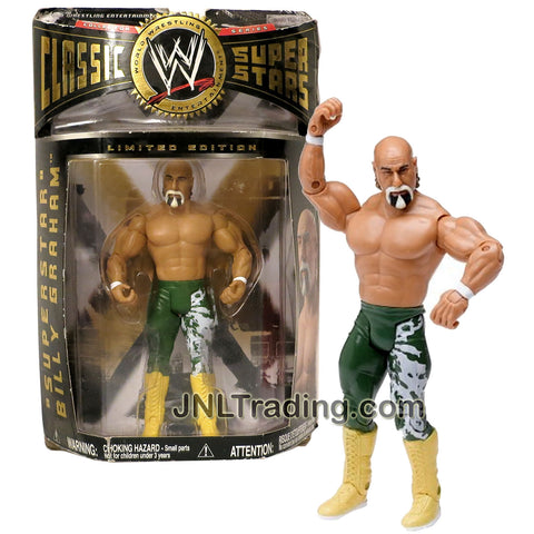 Jakks Pacific Year 2005 World Wrestling Entertainment WWE Classic Super Stars Series 7 Inch Tall Figure - Limited Edition Green Pants BILLY GRAHAM