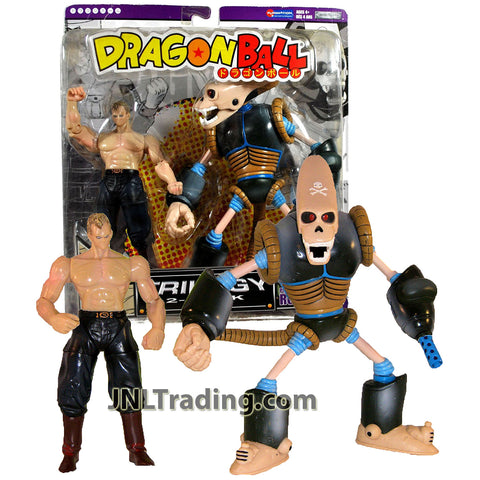 Year 2006 Dragon Ball GT Trilogy Series 2 Pack 6 Inch Tall Action Figure - GENERAL BLUE and PIRATE ROBOT