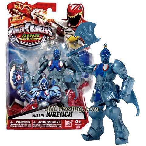 Bandai Year 2015 Saban's Power Rangers Dino Super Charge Series 5-1/2 Inch Tall Action Figure - Villain WRENCH with Battle Axe
