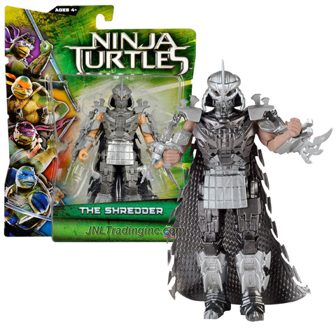 Playmates Year 2014 Teenage Mutant Ninja Turtles TMNT Movie Series 5-1/2 Inch Tall Action Figure - THE SHREDDER with Removable Cape