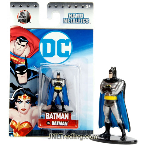 Jada Toys DC Comics Nano Metalfigs Series 2 Inch Tall Die Cast Metal Figure - DC7 BATMAN