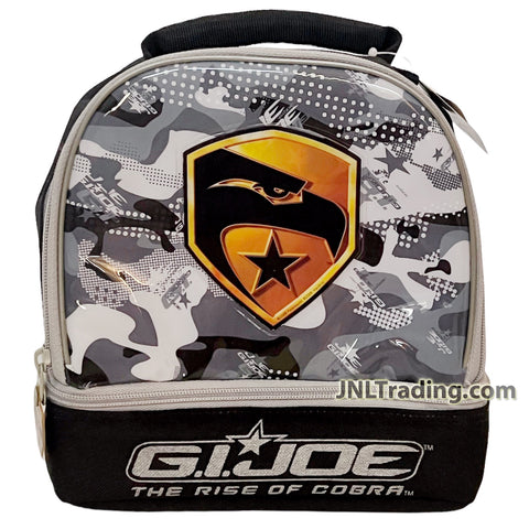 GI JOE The Rise of Cobra Soft Insulated Double Compartments Lunch Bag with Eagle Head Image