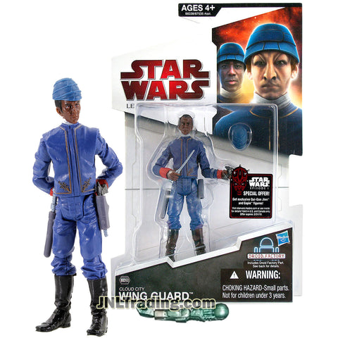 Star Wars Year 2009 Legacy Collection Droid Factory Series 4 Inch Tall Figure - Cloud City WING GUARD Sergeant Edian BD50 with Cap, Baton, Blaster and HK-50 Droid's Left Arm