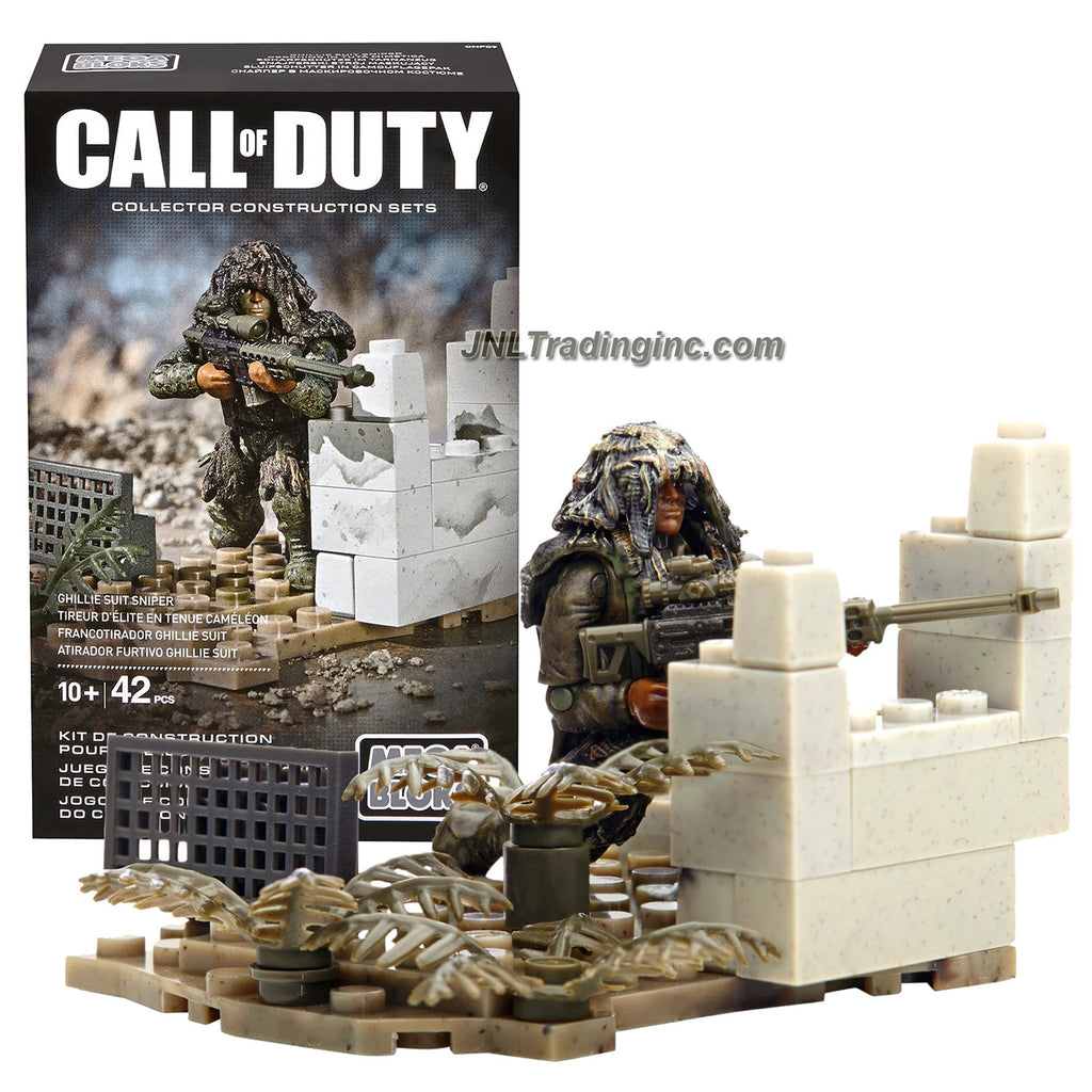 Cod Mini Figures Mega Bloks Year 2015 Call of Duty Micro Figure Set CNF09 - GHILLIE SUI ...