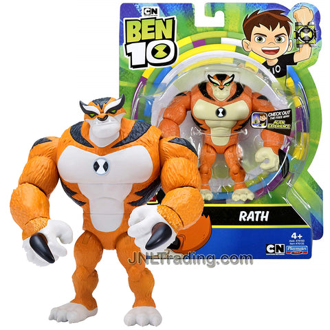 Year 2018 Cartoon Network Ben Tennyson 10 Series 4-1/2 Inch Tall Figure - RATH