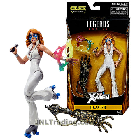 Marvel Legends Year 2016 Warlock Series 6 Inch Tall Figure : X-Men DAZZLER with Mic, Light Ring and Warlock's Left Arm