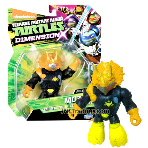 Year 2015 Teenage Mutant Ninja Turtles TMNT Dimension X Series 5 Inch Tall Figure - Leader of the Triceraton Army MOZAR