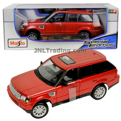 Maisto Special Edition Series 1:18 Scale Die Cast Car Set - Copper Color Luxury SUV Sports Utility Vehicle RANGE ROVER SPORT