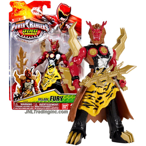 Bandai Year 2015 Saban's Power Rangers Dino Charge Series 5 Inch Tall Action Figure - Villain FURY with Sword