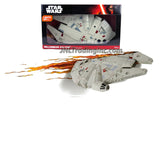 3DLightFX Star Wars Series Battery Operated 3D Deco Night Light : MILLENNIUM FALCON with Light Up LED Bulbs