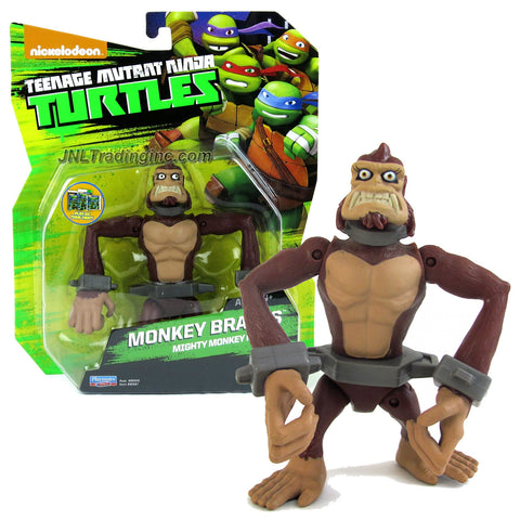 Playmates Year 2015 Nickelodeon Teenage Mutant Ninja Turtles 5 Inch Tall Action Figure - Mighty Monkey Mutant MONKEY BRAINS