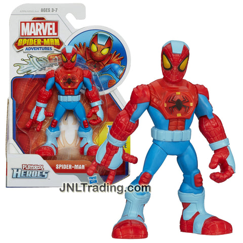 Hasbro Playskool Heroes Year 2012 Marvel Spider-Man Adventures Series 5 Inch Tall Action Figure : SPIDER-MAN with Web-Slinging Action