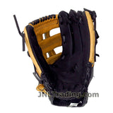 Wilson Genuine Leather A360 Series Youth Baseball 11-1/2 Inch Right Hand Throw Utility Glove Mitt, Model: WTA0360115 Color: Brown and Black