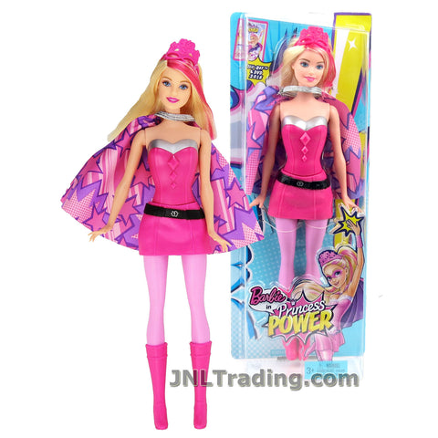 Year 2014 Barbie Princess Power Series 12 Inch Doll Set - PRINCESS KARA CFF60 with Removable Cape and Tiara