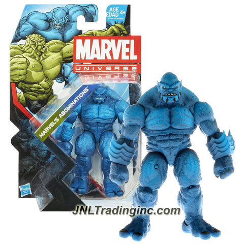 Hasbro Year 2013 Marvel Universe Series 5 Single Pack 5 Inch Tall Action Figure Set #019 - MARVEL'S ABOMINATION Variant Blue A-BOMB