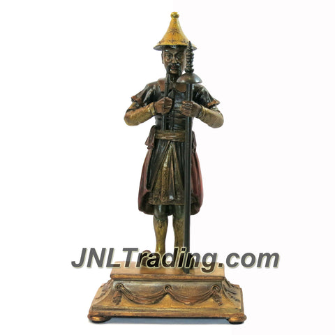 Royal Designs Oriental Series 14 Inch Tall High Quality Resin Statue Sculpture - IMPERIAL PALACE GUARD
