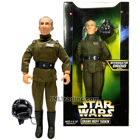 Star Wars Year 1997 A New Hope Action Collection Series 12 Inch Tall Fully Poseable Figure - GRAND MOFF TARKIN in Authentically Styled Unifrom with Interrogator Droid