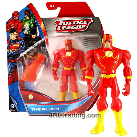 Mattel Year 2013 DC Comics Justice League Series Exclusive 5 Inch Tall Action Figure - THE FLASH (Y9130) with Tornado Wind