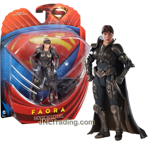 Mattel Year 2013 Movie Masters DC "Superman Man of Steel" Series 6 Inch Tall Action Figure - Villain FAORA