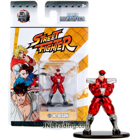 Jada Toys Street Fighter Nano Metalfigs Series 2 Inch Tall Die Cast Metal Figure - SF12 BISON