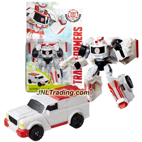 Hasbro Year 2015 Transformers Robots in Disguise Animation Warrior Class 5-1/2" Tall Figure - AUTOBOT RATCHET with Blasters (Vehicle: SUV)