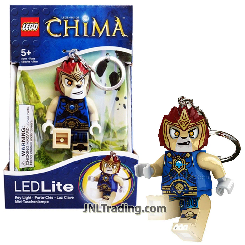 Year 2013 LEGO LGL-KE35 Legends of Chima - Lion LAVAL LED Lite Key Cha ...