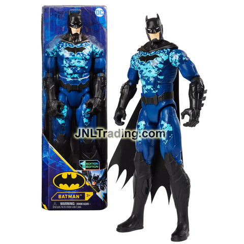 Year 2020 DC Comics Batman 1st Edition Series 12 Inch Tall Action Figure - Blue Camo BATMAN